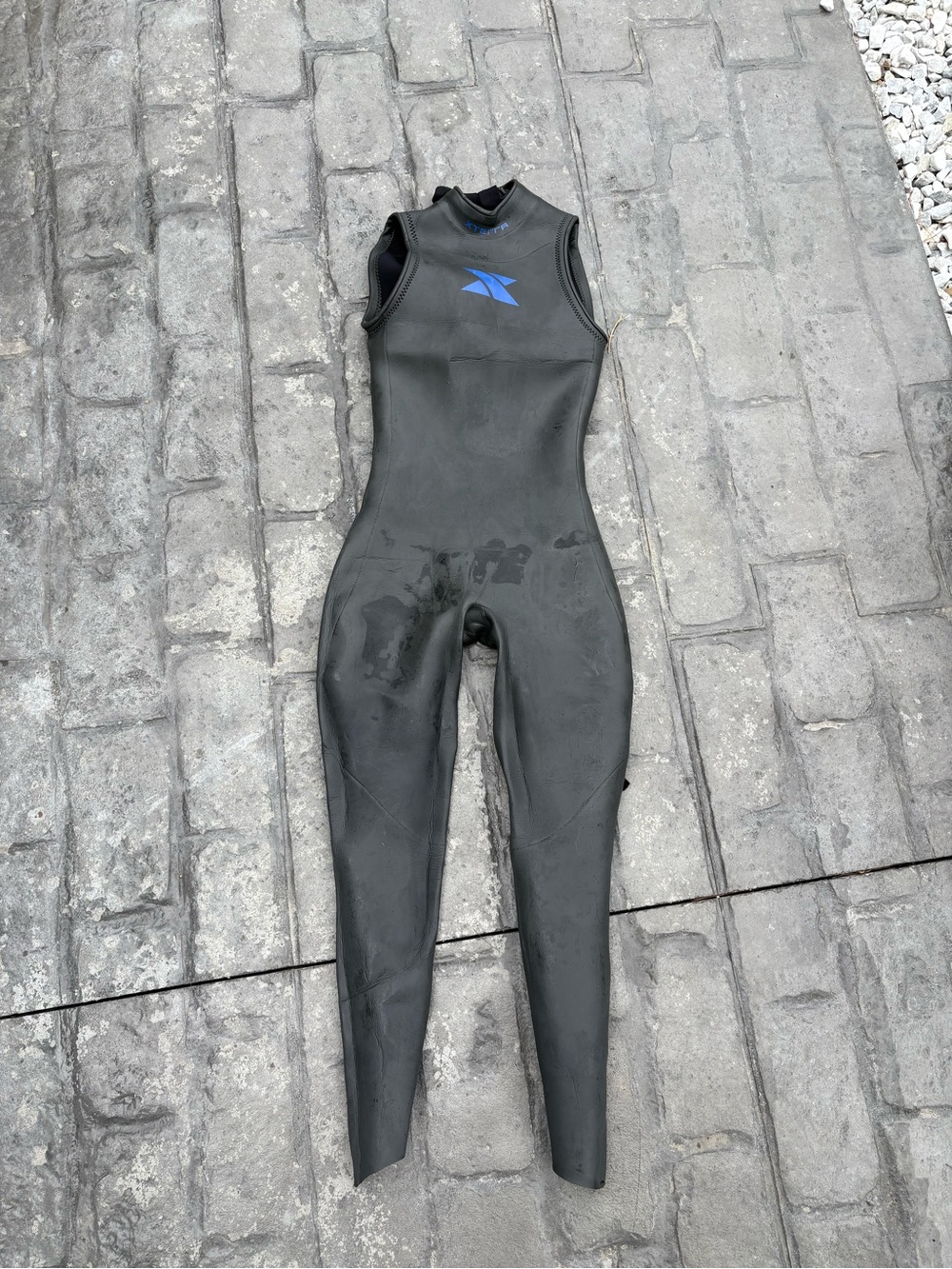 x-Terra Women’s Black Sleeveless Full-Length Swim Wetsuit